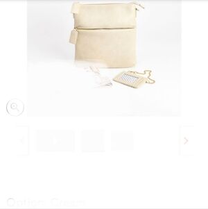 Ahdorned Cream Women's Bag